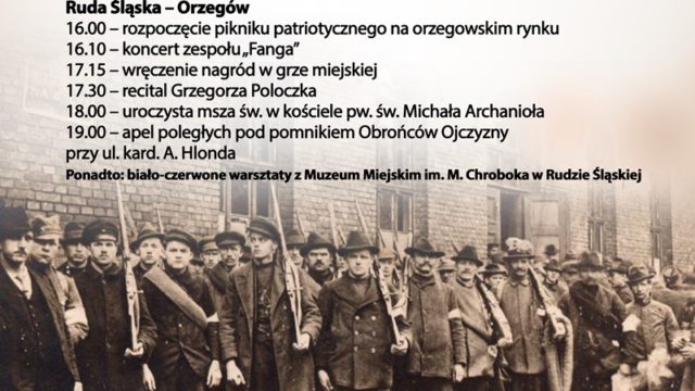 100. rocznica I Powstania Śląskiego w Rudzie Śląskiej