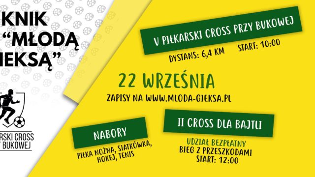 Piknik z „Młodą GieKSą” – Piłkarski Cross przy Bukowej
