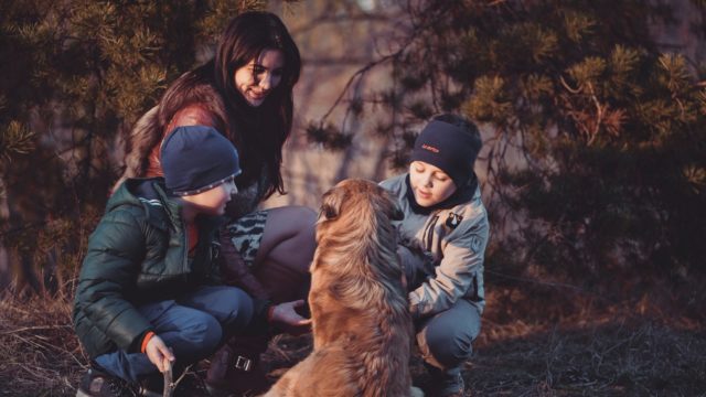 Dogtrekking i piknik rodzinny