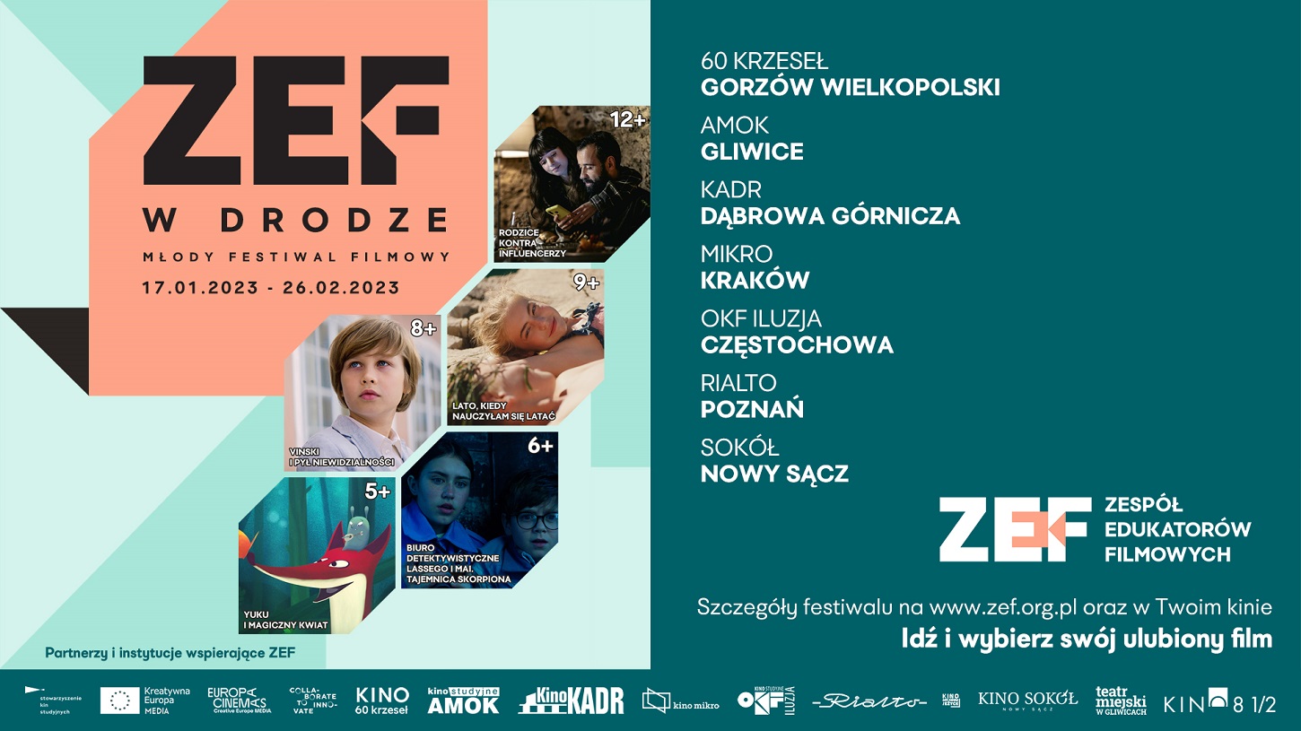 ZEF W DRODZE Młody Festiwal Filmowy